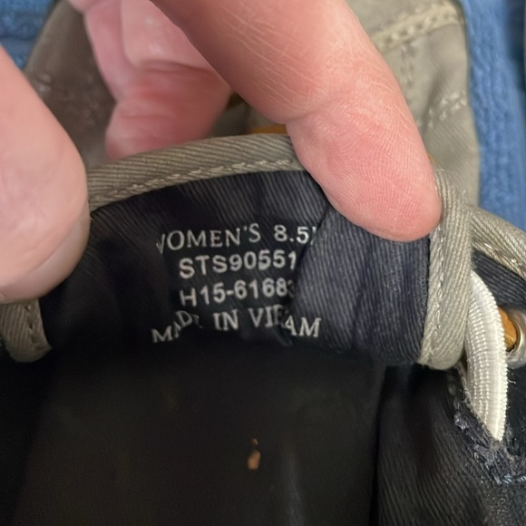 Sperry Top Siders Women’s Pier View in Grey Sz 8.5 Sneaker Slip On Shoes - Picture 4 of 5